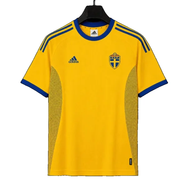Suède Maillot Domicile Rétro 02/03