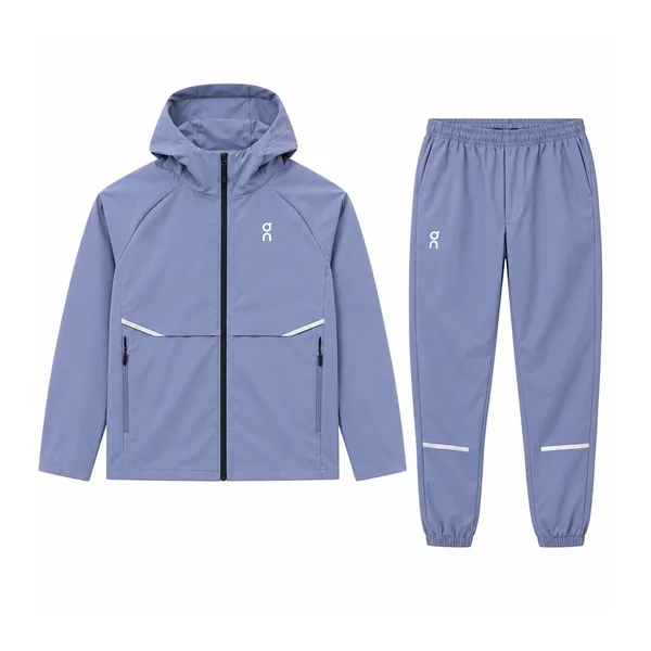 On Running Core Ensemble veste + pantalon – Bleu lavande