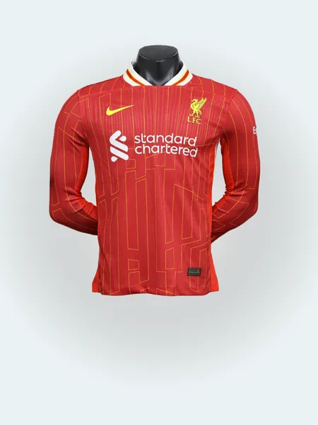 Maillot Retro Liverpool FC Domicile Manches Longues 24/25 – Version Player