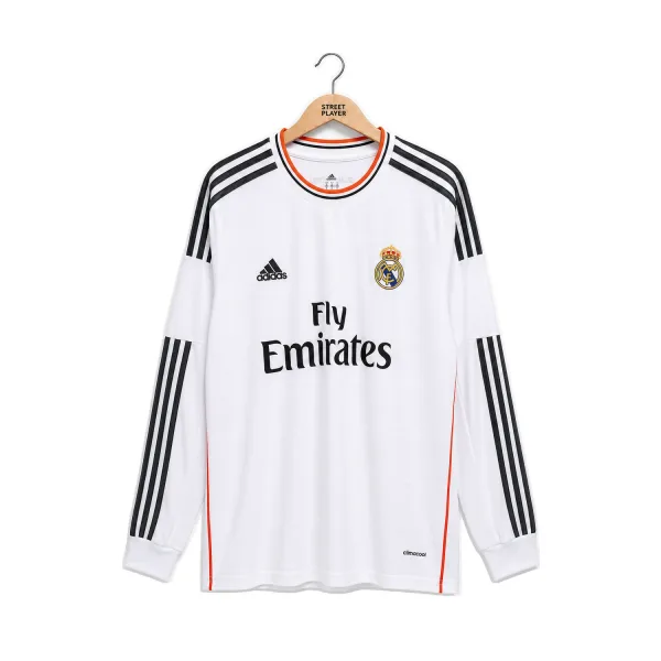 Real Madrid Maillot Retro Domicile Manche Longues 13/14