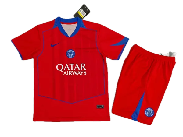 Paris Saint Germain Tenue Third 25/26 – Adulte/Enfant (2 étoiles ⭐️⭐️ disponibles)