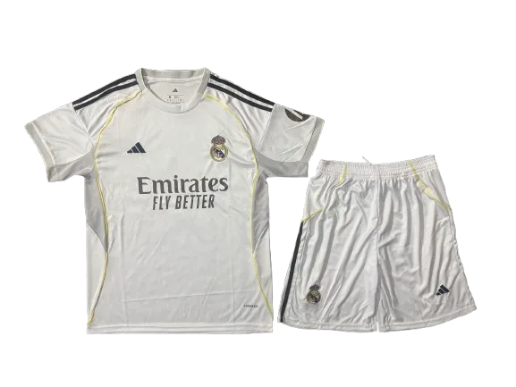 TENUE Real Madrid Domicile 25/26 – ENFANT/ADULTE
