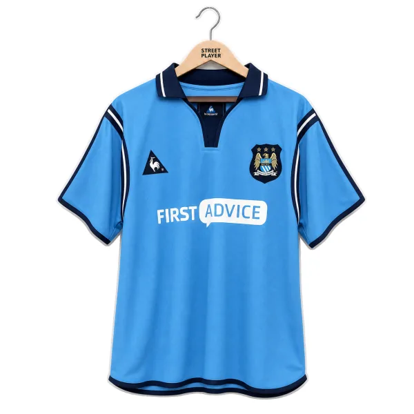 Manchester City Maillot Rétro Domicile 02/03