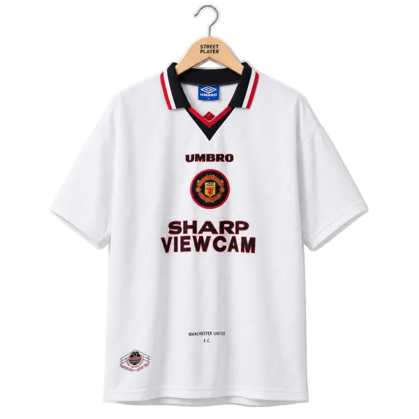 Manchester United Maillot Retro Exterieur 96/97