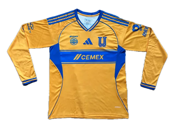 Tigres UANL Maillot Domicile Manche Longues 25/26