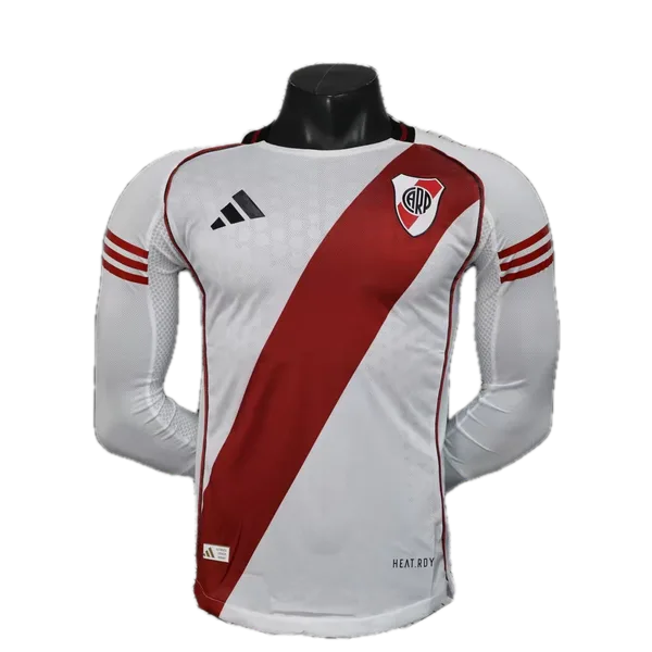 River Plate Maillot Domicile Manche Longues 25/26 – Version Player