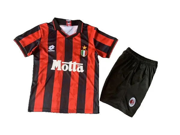 AC Milan Tenue Domicile Rétro 93/94 – Enfant