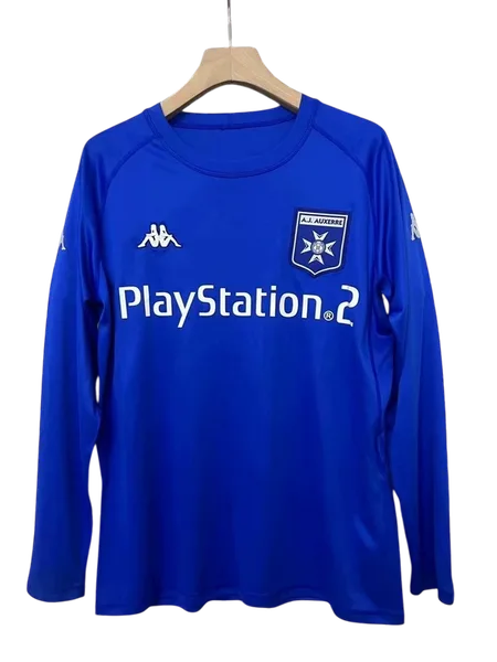 Auxerre Maillot Rétro Exterieur Manche Longues 03/04