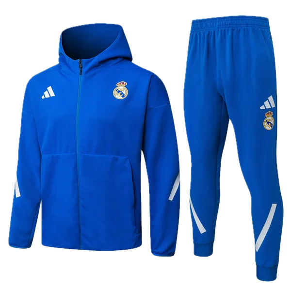 Real Madrid Survetement Capuche 25/26 – Enfant/Adulte