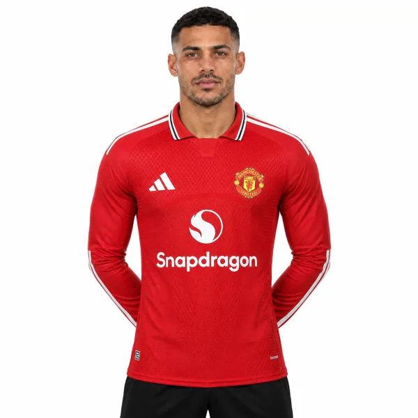 Manchester United Maillot Domicile 25/26 Manches Longues – Version Player