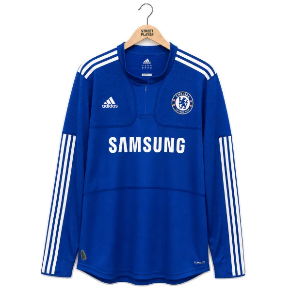 Chelsea FC Maillot Rétro Domicile Manche Longues 09/10