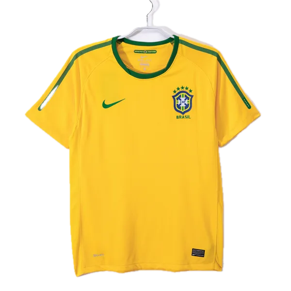 Brésil Maillot Retro Domicile 2010