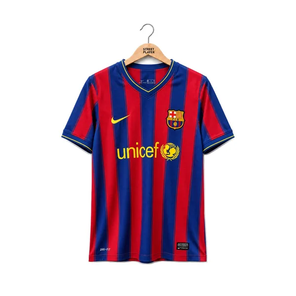 FC Barcelone Maillot Retro Domicile 09/10