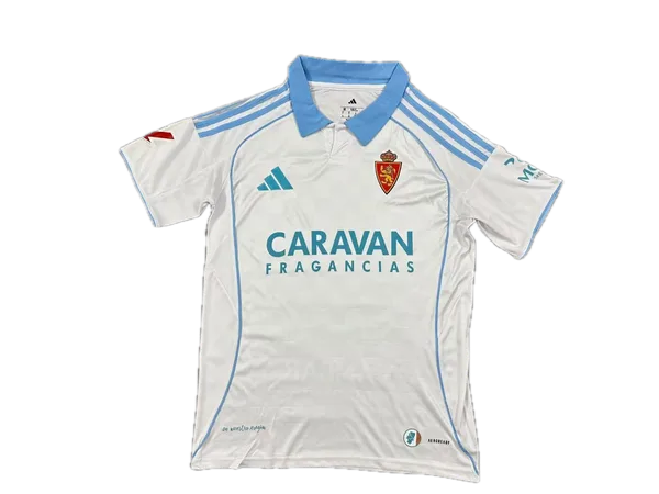 Real Saragosse Maillot Domicile 25/26