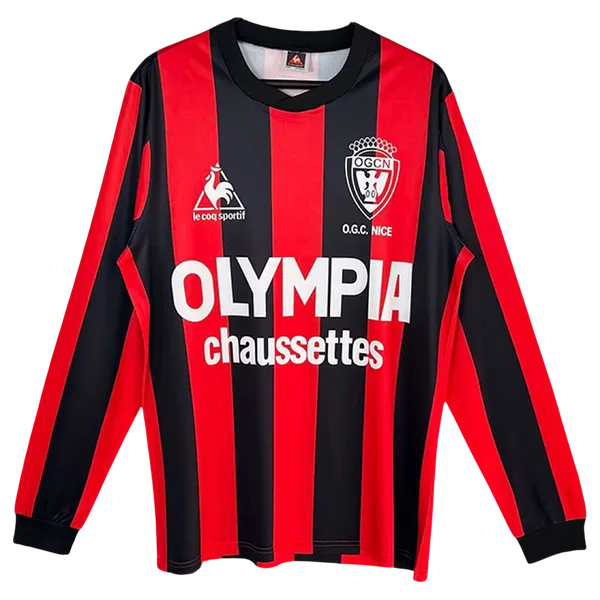 Nice Maillot Rétro Domicile Manche Longues 77/78