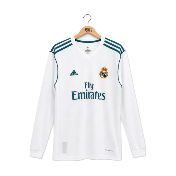Real Madrid Maillot Retro Domicile Manche Longues 17/18