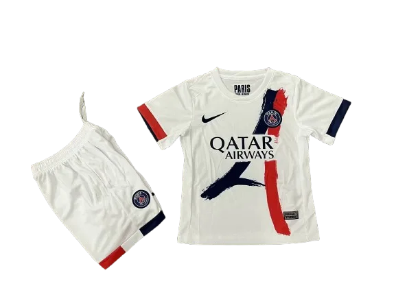 Tenue Enfant Paris Saint-Germain Extérieur 25/26 (2 étoiles ⭐️⭐️ disponibles)