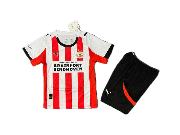 PSV Eindhoven Tenue Domicile 25/26 – Enfant/Adulte