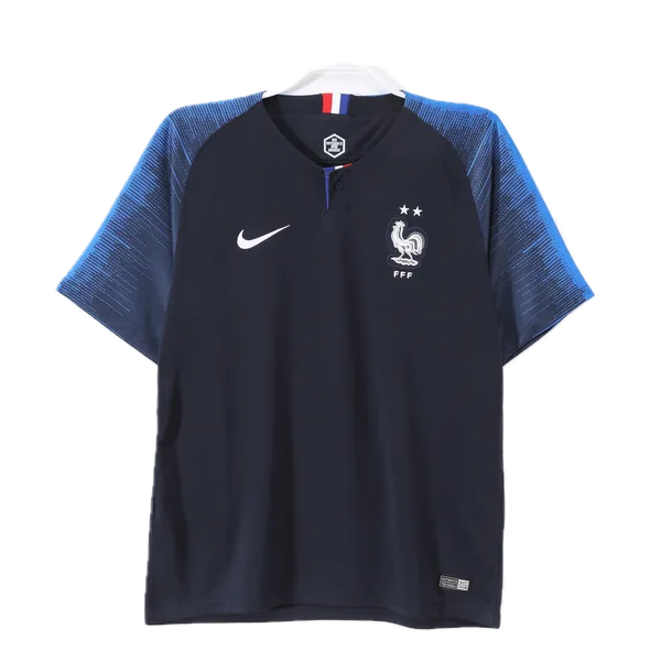 Équipe de France Maillot Retro Domicile 2018