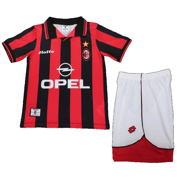 AC Milan Tenue Domicile Rétro 97/98 – Enfant