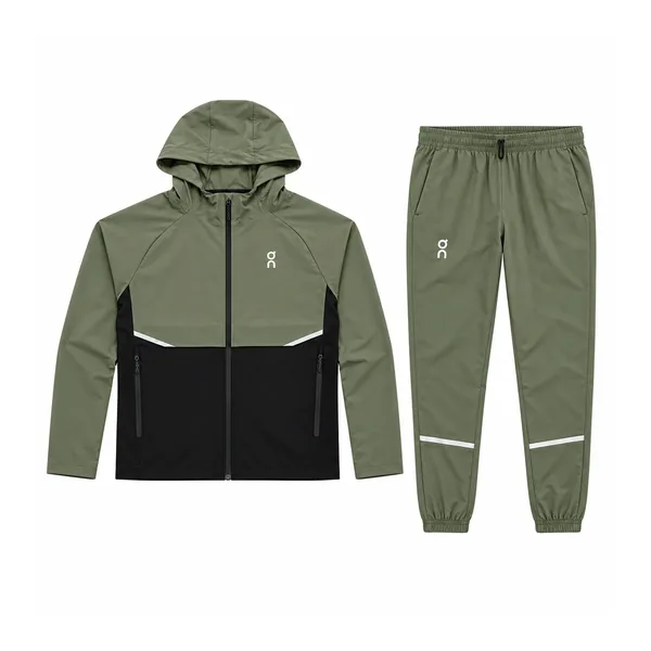 On Running Core Ensemble veste + pantalon – Olive