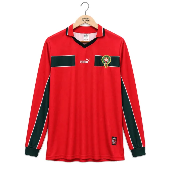 Maroc Maillot Retro Third Manche Longues 1998