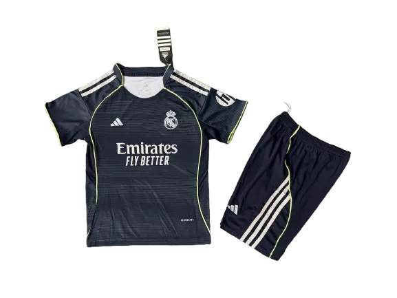 Tenue Enfant Real Madrid Exterieur 25/26