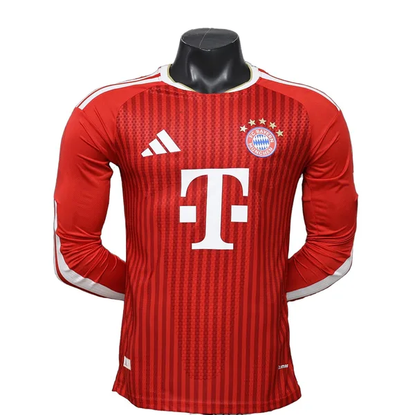 Bayern Munich Maillot Domicile Manches Longues 26/27 – Version Player