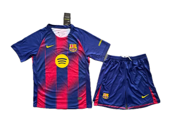 TENUE FC Barcelone Domicile 25/26 – ENFANT/ADULTE