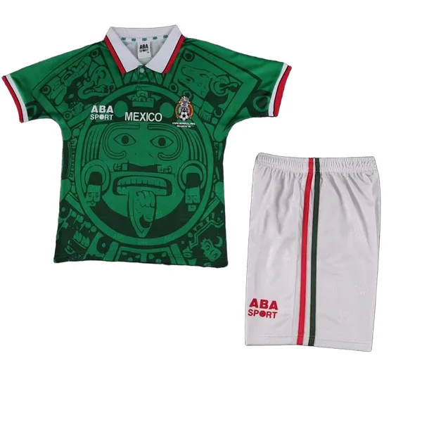 Mexique Tenue Rétro Domicile 98 – Enfant