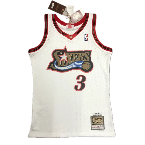 Philadelphia 76ers Maillot Retro NBA Edition MitchellNess 97/98