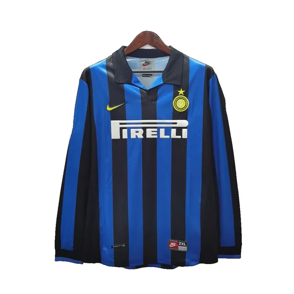 Inter Milan Maillot Rétro Domicile Manches Longues 98/99
