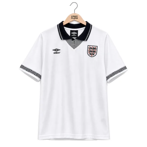 Angleterre Maillot Retro Domicile 1990