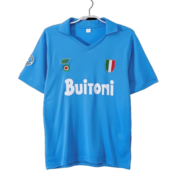 Naples Maillot Rétro Domicile 87/88