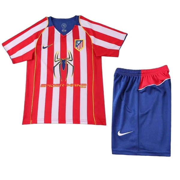 Atletico Madrid Tenue Rétro Domicile 04/05 – Enfant