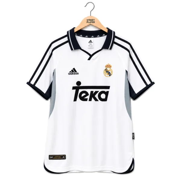 Real Madrid Maillot Retro Domicile 00/01