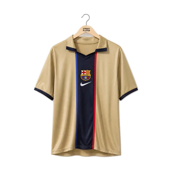 FC Barcelone Maillot Retro Exterieur 01/02