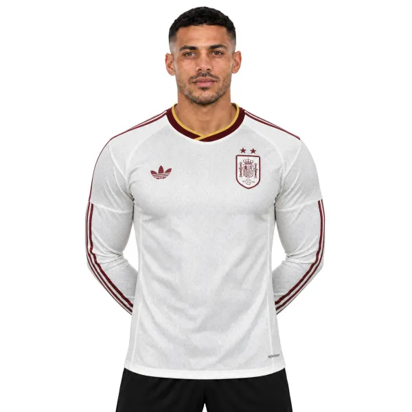 Espagne Maillot Extérieur ⭐️⭐️ Manches Longues 26/27 – Version Player