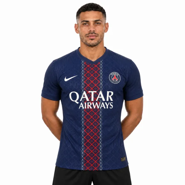 Maillot Paris Saint-Germain DOMICILE 25/26 – Version Player (2 étoiles ⭐️⭐️ disponibles)