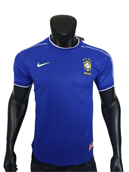 Brésil Maillot Retro Exterieur 98 – Version Player