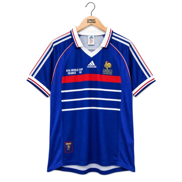 Équipe de France Maillot Retro Domicile 1998