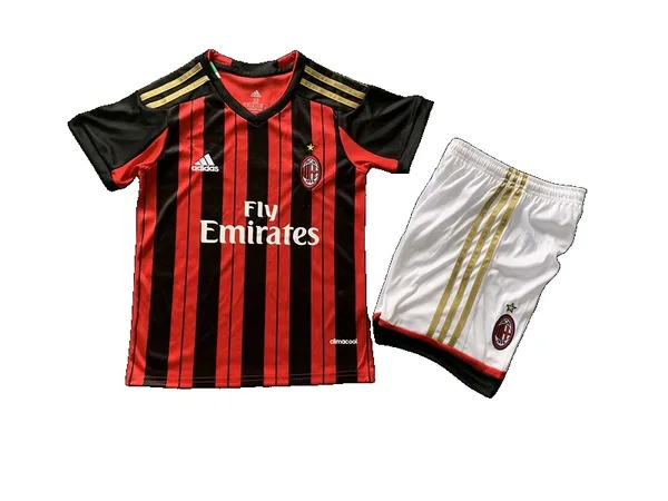 AC Milan Tenue Domicile Rétro 13/14 – Enfant