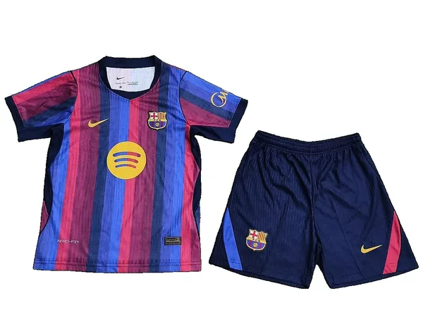 FC Barcelone Tenue Domicile 26/27 – Enfant/Adulte