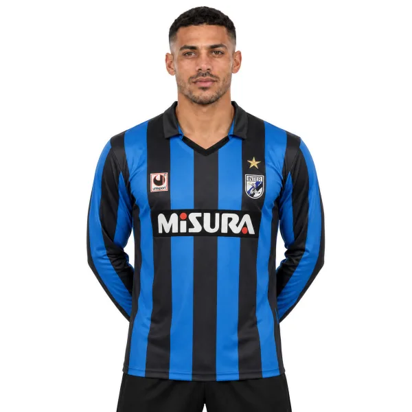 Inter Milan Maillot Rétro Manches Longues 88/89 – Version Player