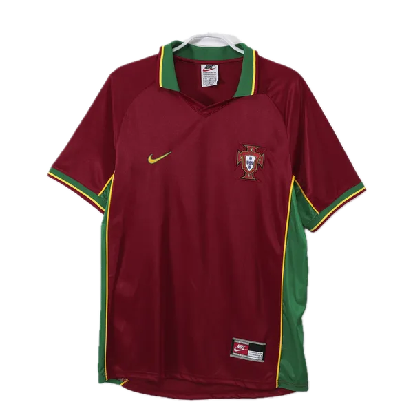 Portugal Maillot Retro Domicile 1998