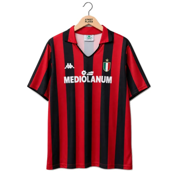 AC Milan Maillot Rétro Domicile 88/89