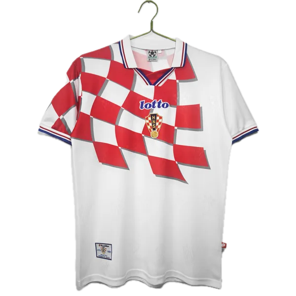 Croatie Maillot Retro Domicile 1998