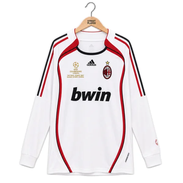 AC Milan Maillot Rétro Extérieur Manches Longues 06/07