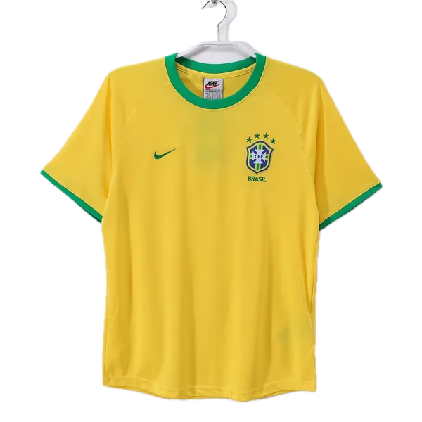 Brésil Maillot Retro Domicile 2000