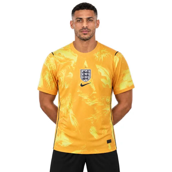 Angleterre Maillot Gardien Jaune Coupe du Monde 2026 – Version Player